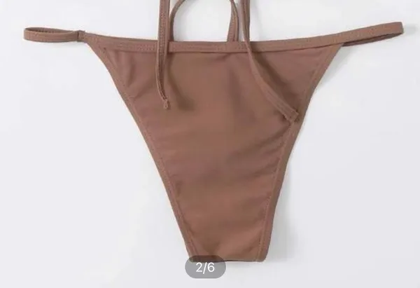SheIn Brown Bikini Set - Image 2