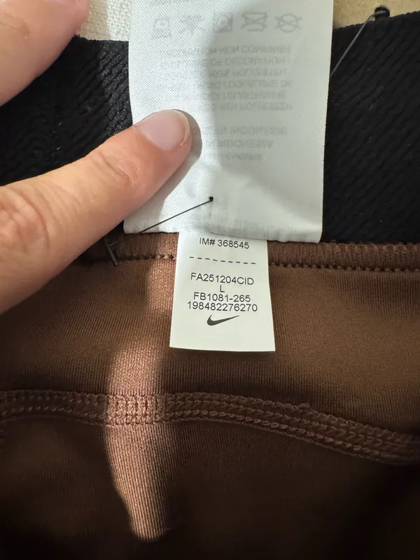 Nike Pro Spandex Shorts Dri-Fit Brown - Image 4