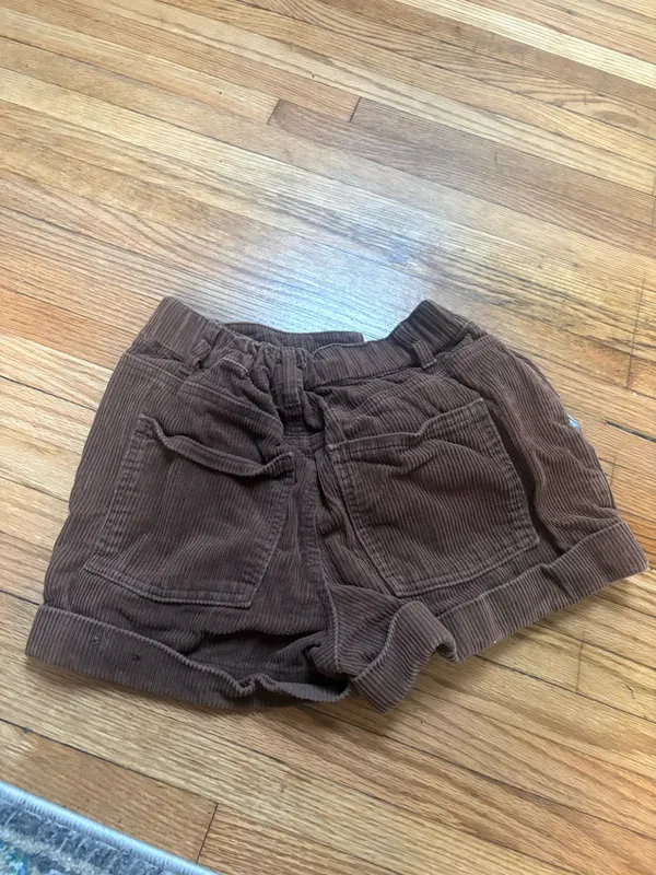 Brown Corduroy Shorts Forever 21 - Image 2