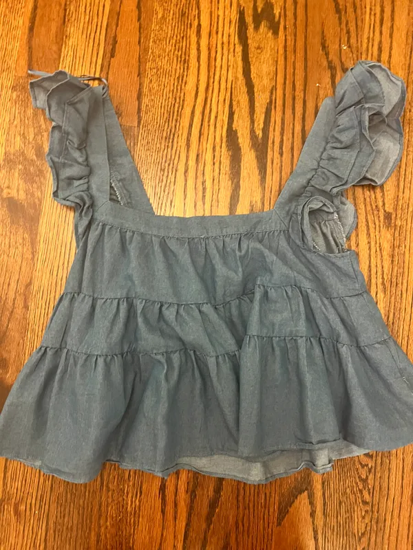 Francesca's Blue Top - Image 2