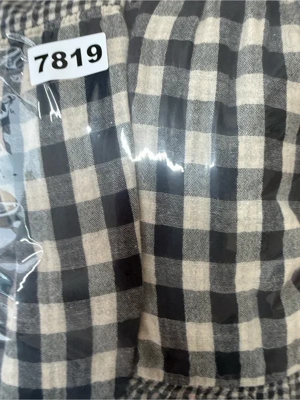 Anthropologie little lies Contrast Gingham Dress size small - Image 8