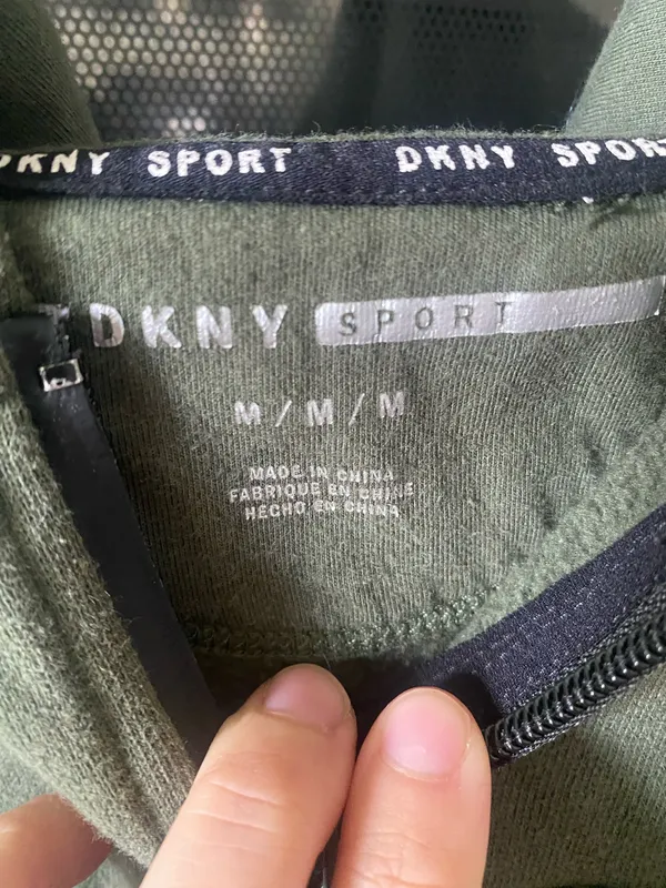 DKNY Womens 1/4 zip - Image 3