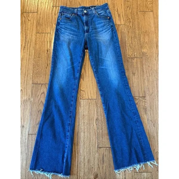 Ag Adriano Goldshmied Alexxis Boot high rise vintage flare jean size 27 - Image 3