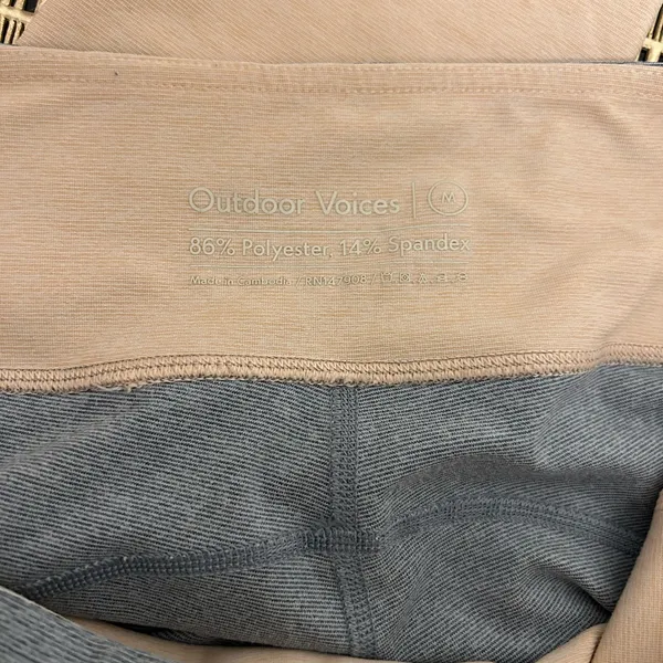 Outdoor Voices Colorblock‎ Leggings Size Medium - Image 6
