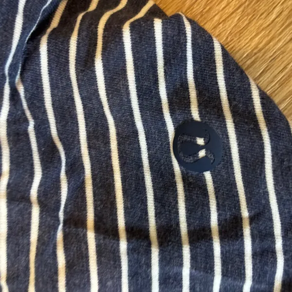 Lululemon striped open back tank top - Image 3