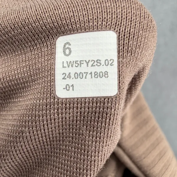 Lululemon Wunder Train High-Rise Ribbed Tight 25" Taupetastic Size 6 Athletic - Image 7