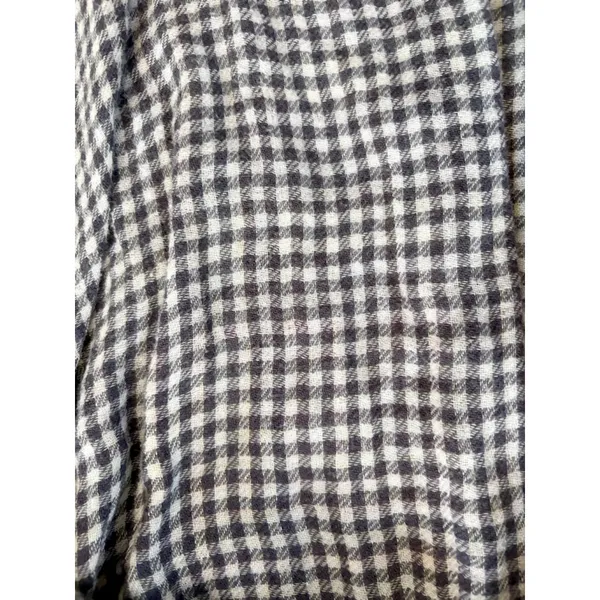 Women's Free People Plaid Button Down Shirt S Multicolor Rayon Cotton - Image 10