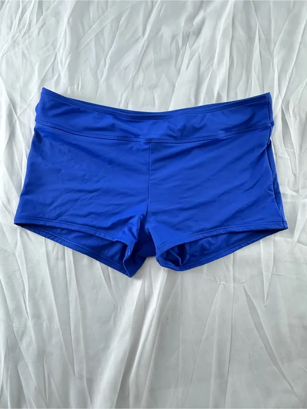 Skye Swimwear Royal Blue Women's Swim Bike Shorts - Image 6