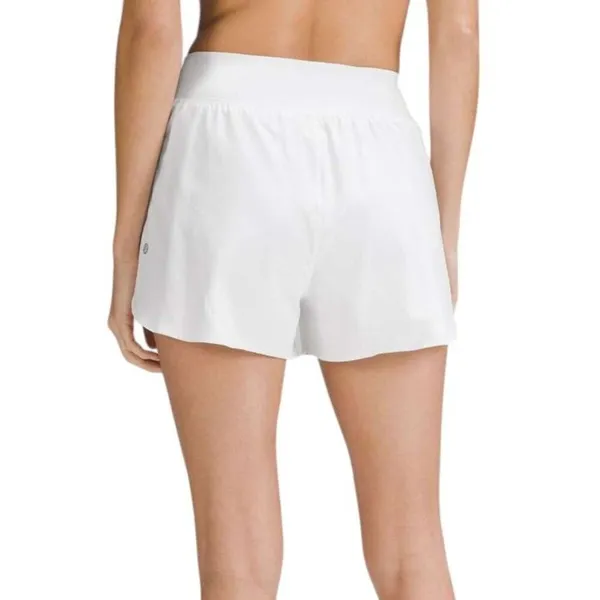 Lululemon Fast and Free Reflective High-Rise Classic-Fit Short 3" *White - Image 4