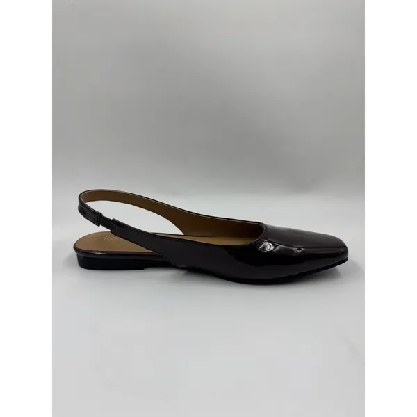 Kensie Womens Shoes Burgundy Flat Slingback Slip-On Padded Lightweight Comfort 8 - Image 9
