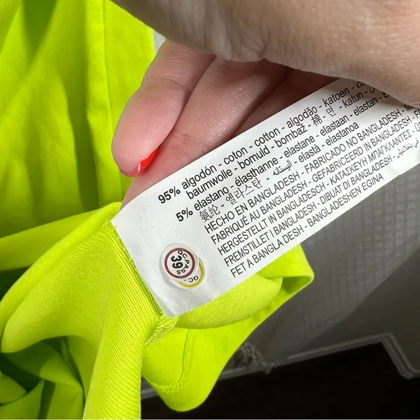 Zara NWT Lime Green Asymmetric Bodycon Midi‎ Dress - Image 7