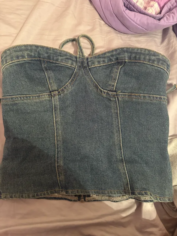 Denim Edikted Top - Image 2