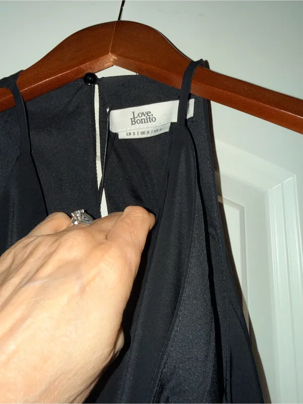 Women's Black Halter Camisole Top - Image 4