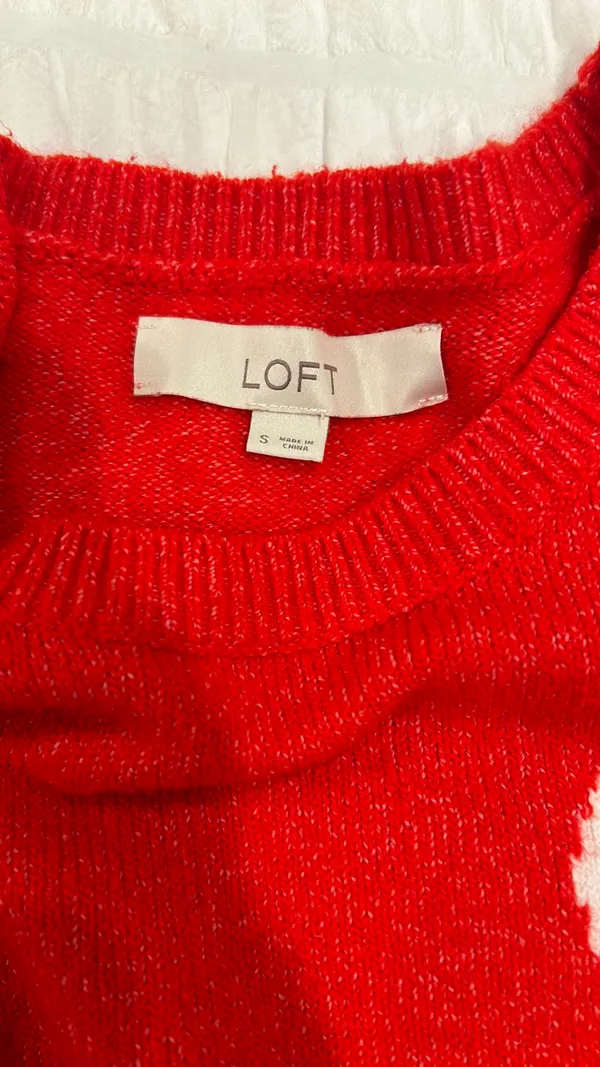 Red  Heart Sweater - Image 3
