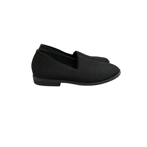 Eileen Fisher Black‎ Demi Knit Stretch Loafer - Image 3