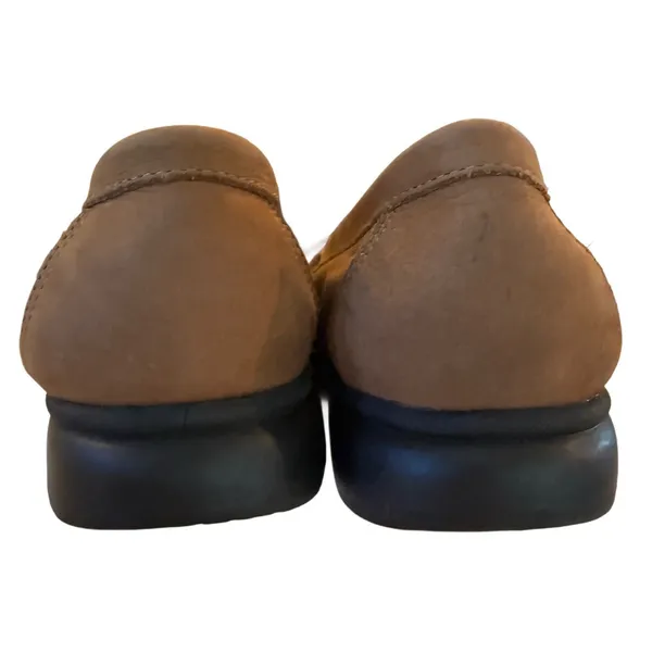 Y2K Cobbie Cuddlers Dark Brown‎ Suede Preppy Comfort Loafers Minimalist 5.5W - Image 6