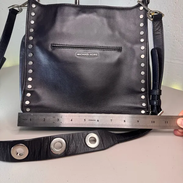 Michael Kors Bag Leather Shoulder Black - Image 9