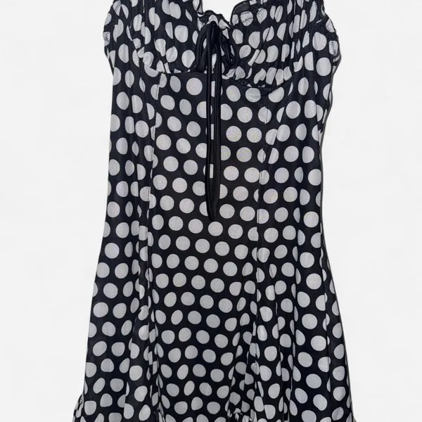 Dolls Kill Wildflower Fables Mini Dress - Polka Dot - Image 9