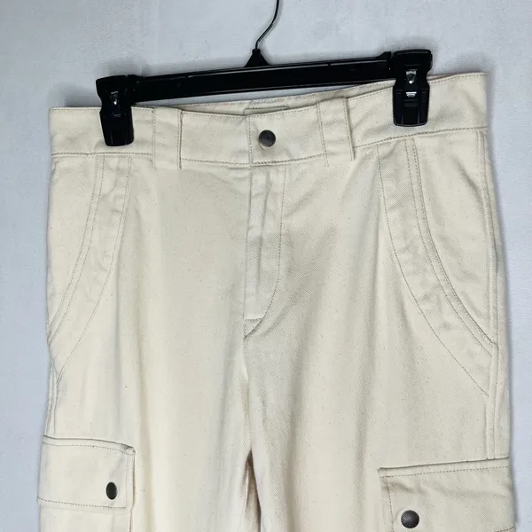 Isabel Marant Evalia Tapered Cotton Cargo Pants‎ - Image 6