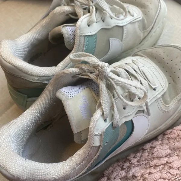 Nike Woman’s Air Force 1 Shadow Blue and Gray - Image 3
