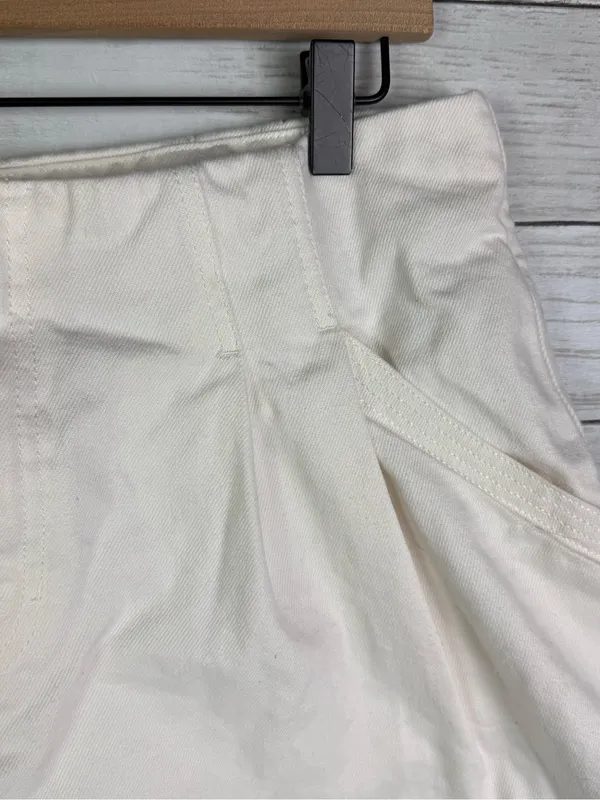 Antonio Melani High Rise Pleated Denim Shorts Size 12 - Image 2