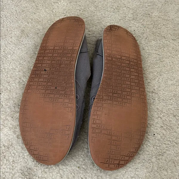 Gray Sanuk Donna Slip Ons - Image 2