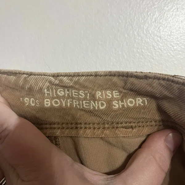 American Eagle Corduroy Shorts Women's‎ Size 6 Highest Rise 90's Boyfriend Cargo - Image 4