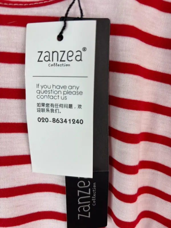 Zanzea M Red and White Striped Sleeveless Maxi Dress NEW - Image 9