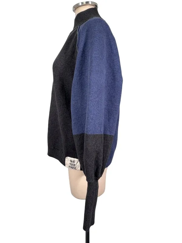 Free People We the Free Dayton Pullover in Cosmic Blue Size Medium - Image 4