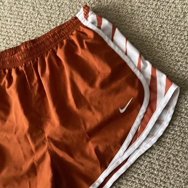 NEW Nike Texas Longhorns Burnt Orange Tempo Shorts Size Small Lined Running NWOT - Image 3