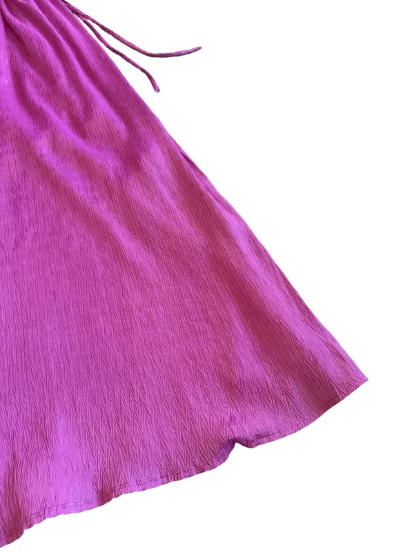 Taylor Sleeveless Maxi Dress Orchid Purple Side-Slit Pockets Size XS Women's - Image 14