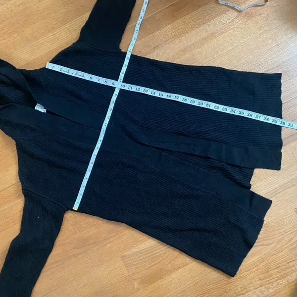 Aerie Offline Black Knit Cardigan Sweater - Image 10