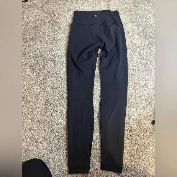 Lululemon black high-waisted leggings black size 6 - Image 2