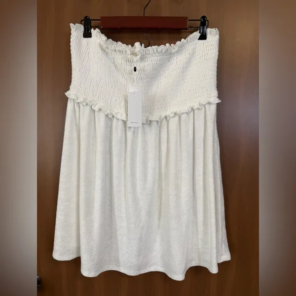 NWT- Lovers & Friends White Strapless NIKKI MINI‎ DRESS Size: XL - Image 6
