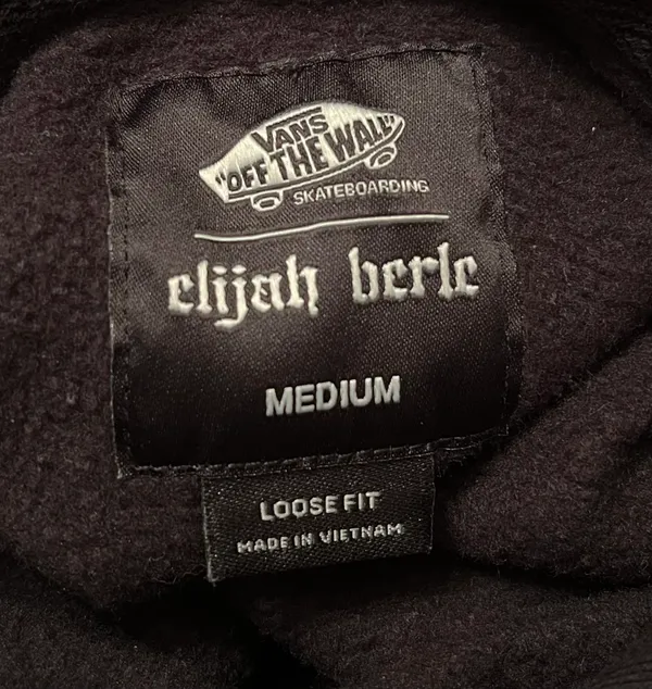 Vans Elijah Berle Fleece Pullover Hoodie - Image 5