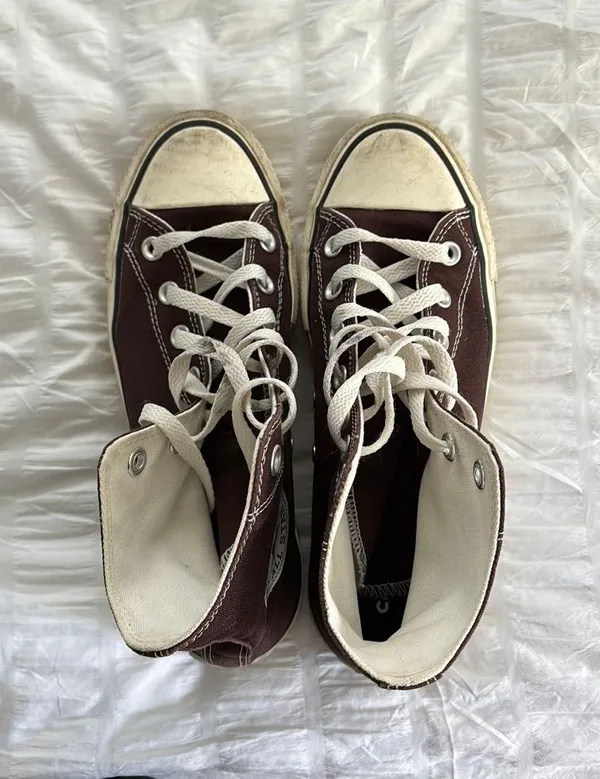Converse Brown High Top Platform - Image 3