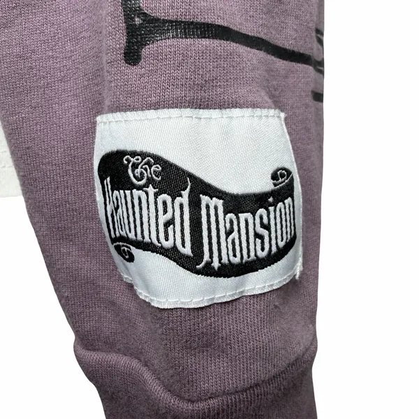 Disney Haunted Mansion Madame Leota Crop Rugby Polo Shirt Women M Gothic - Image 6