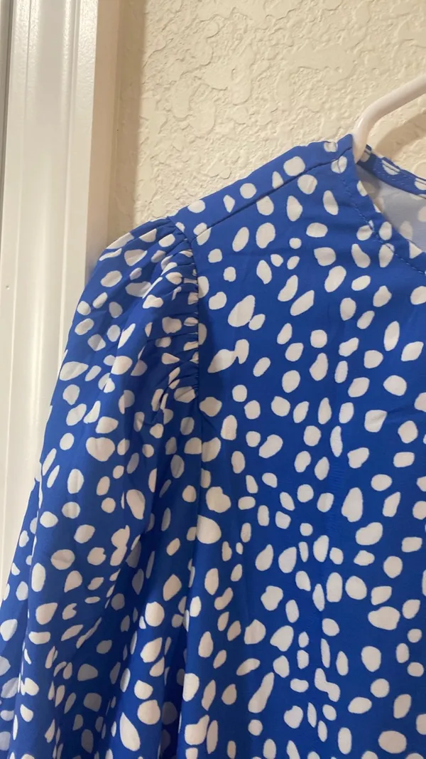 POL Polka azul y Blanca - Image 5