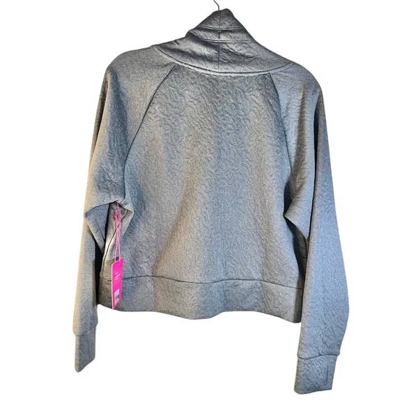 NWT‎ JUICY COUTURE SPORT funnel neck sweatshirt - Image 2