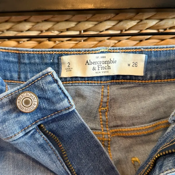 Abercrombie & Fitch Mid-Rise Skinny Jeans, 26/ 2 - Image 7