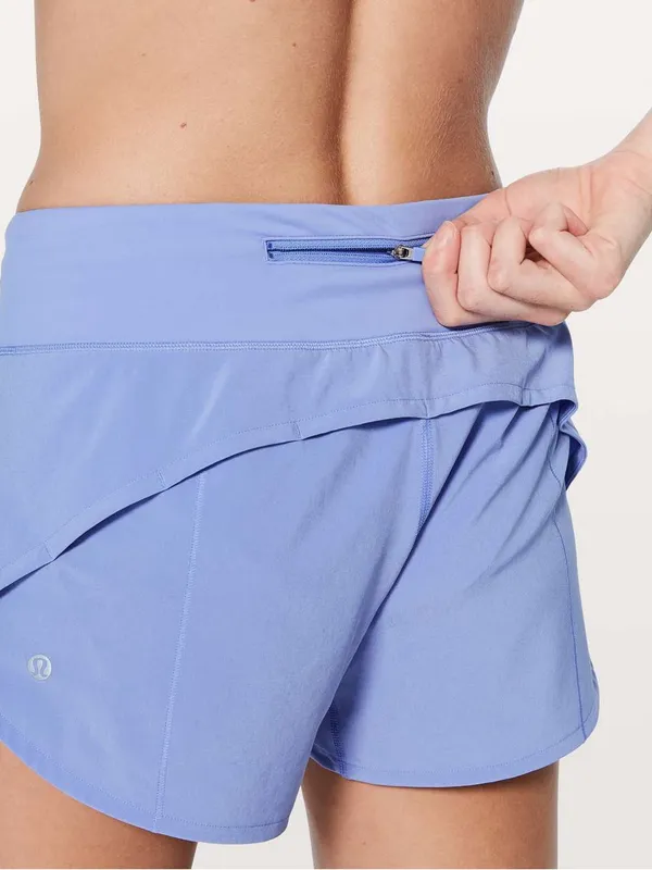 Lululemon “speed up” Shorts
 - Hydrangea Blue - Image 2