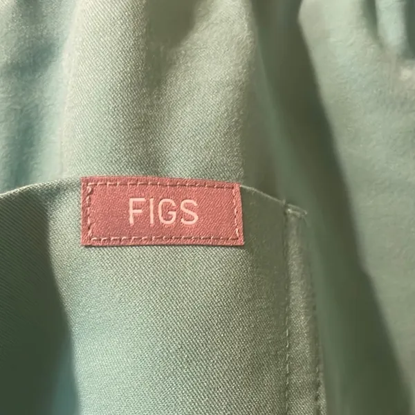 Womens New Figs High Waisted Zamora Yoga Jogger Scrub Pant Surgical Green 6XLR - Image 4