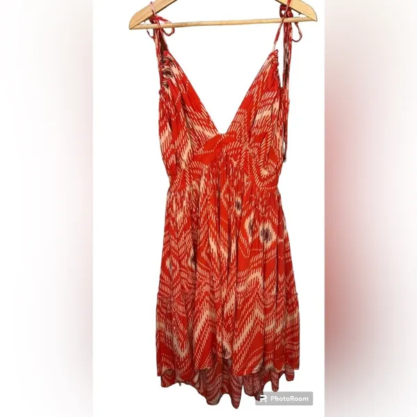 Womens Vibrant AREA Stars Flowy Summer Dress OS - Image 6