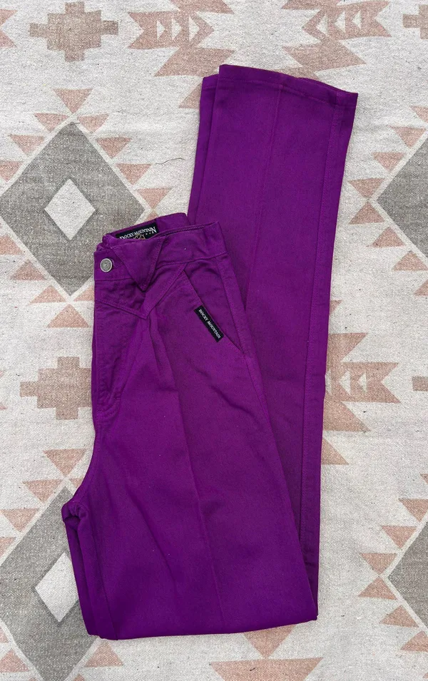 Rocky Mountain Vintage Vintage Western Purple Rare Jeans - Image 3