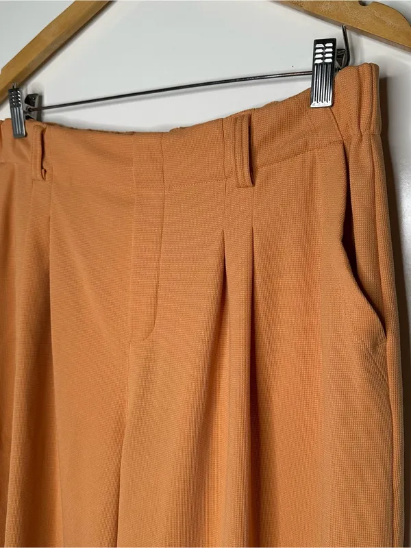 HALARA NWT Flex™ High Waisted Pocket Wide Leg Waffle Work Pants Size Large - Image 6