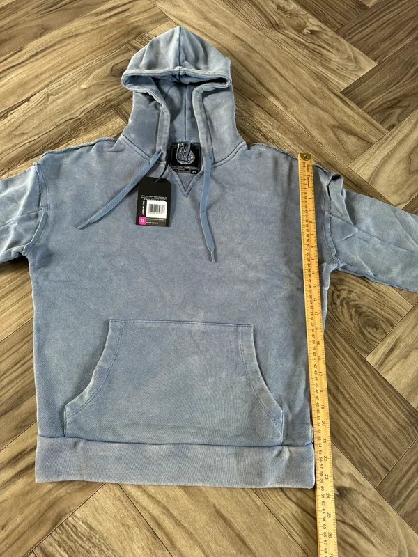 Alphalete Women’s Terry Oversized Hoodie - Celestial Blue ,Size XS - Image 5