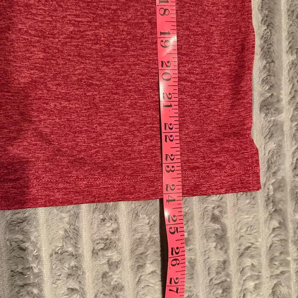 Nike Running Womens Dri-FIT Element Half Zip Pullover Red‎ Heather Medium - Image 8