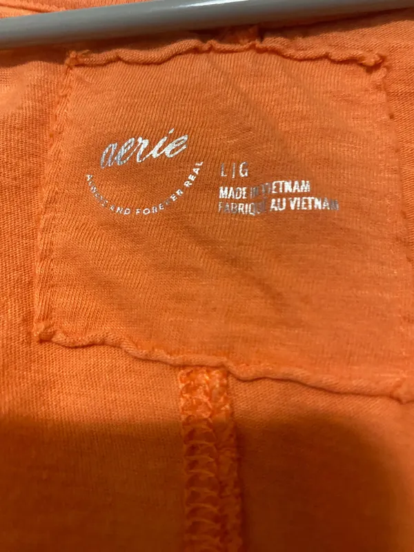 Aerie Boyfriend Oversized V-Neck T-Shirt - Image 3