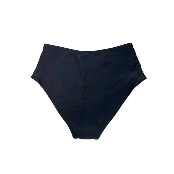 Aerie Mid-rise Bikini Bottom Solid Black Full Coverage - Image 6