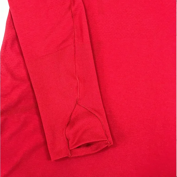 LULULEMON Swiftly Tech LS Shirt Women 18 Red Athletic Yoga Comfort Sporty Outdoo - Image 8
